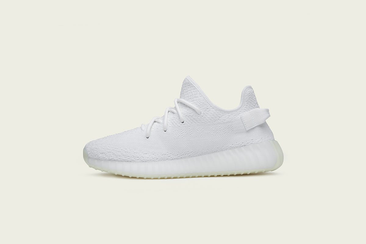 white new yeezys